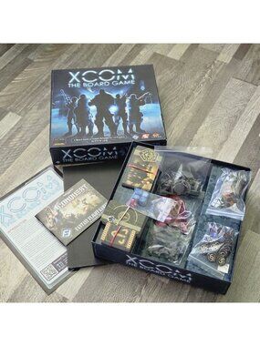 XCOM: The Board Game (Fantasy Flight) - Great Condition - MISSING 2 CARDS